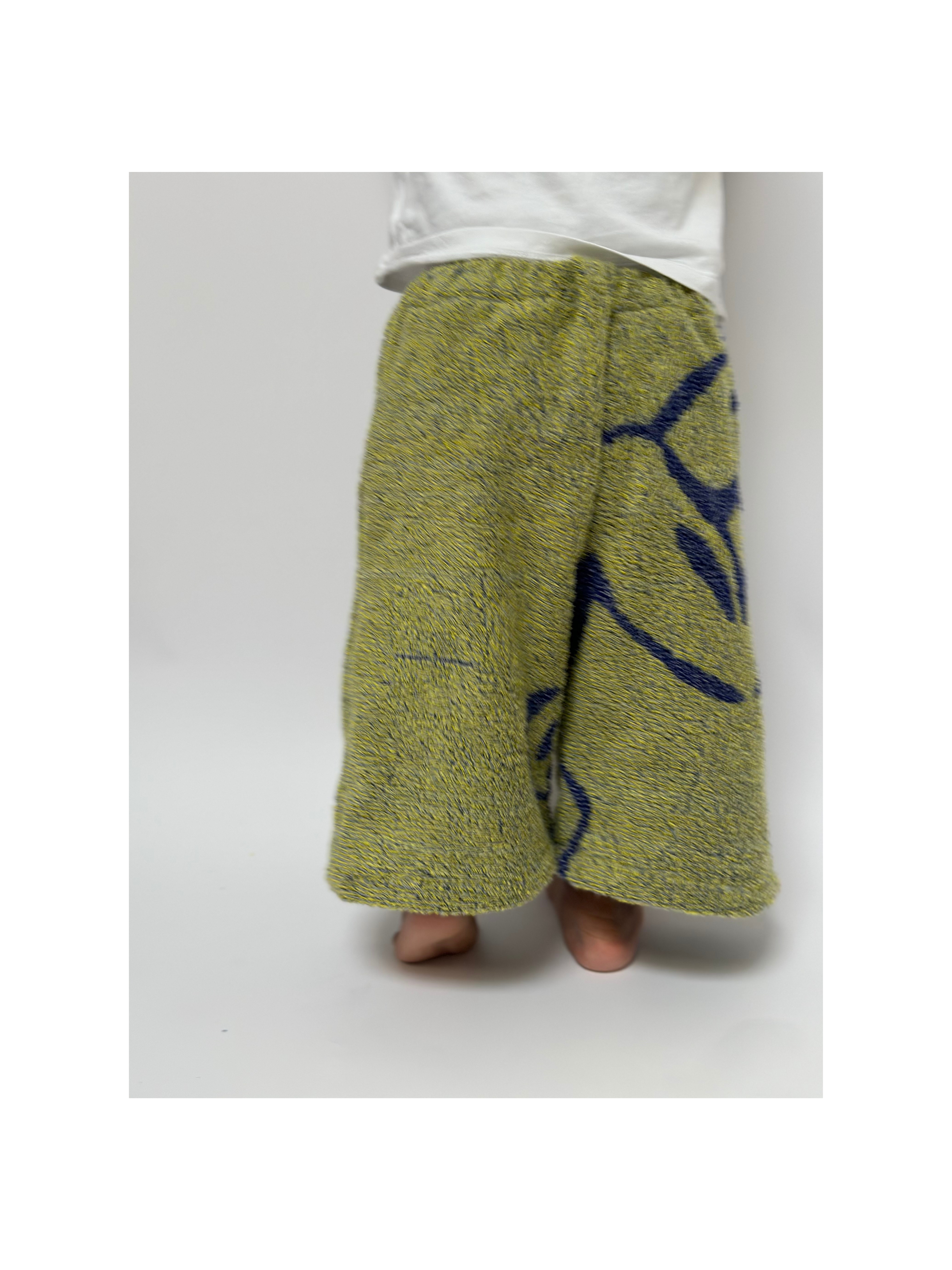 Panta court enfant oversize upcyclé