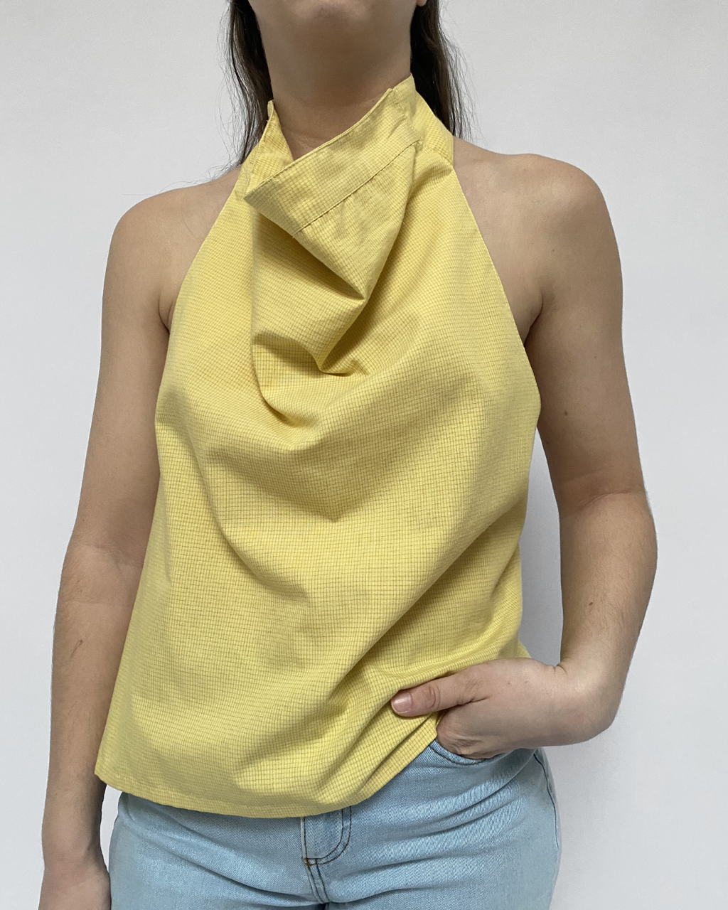 Top dos nu - Jaune - S