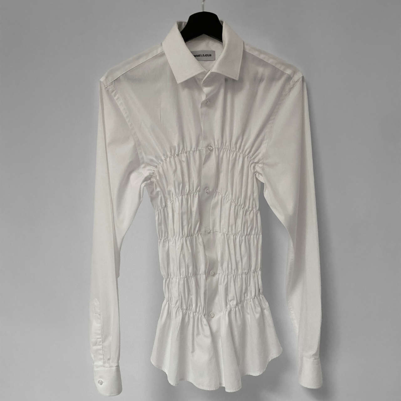 Chemise upcyclée smockée - COMMELEJOUR