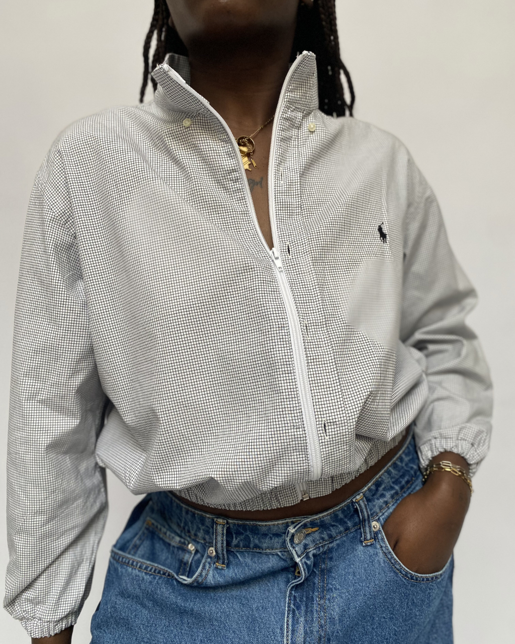 Chemise Bomber - Gris S