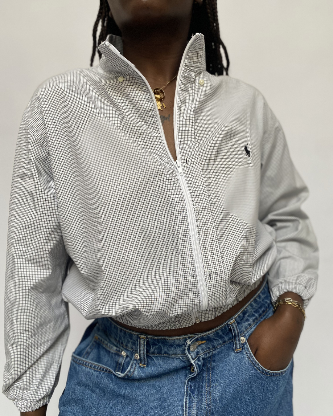 Chemise Bomber - Gris S