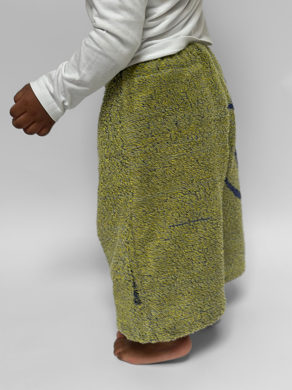 Panta court enfant oversize upcyclé