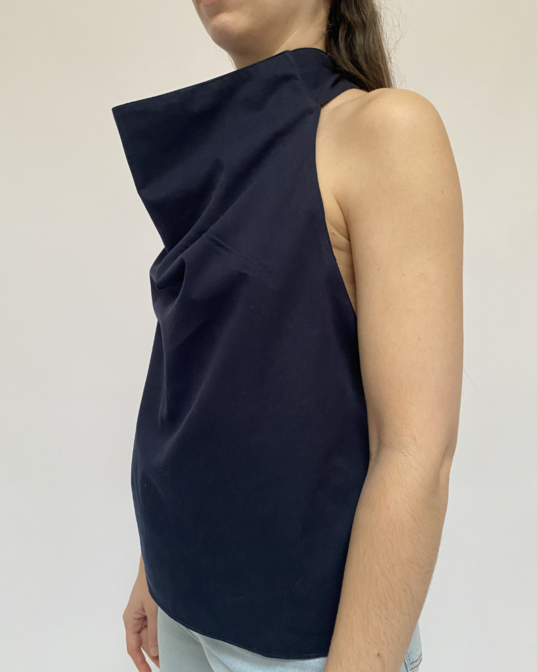 Top dos nu - Bleu foncé - M