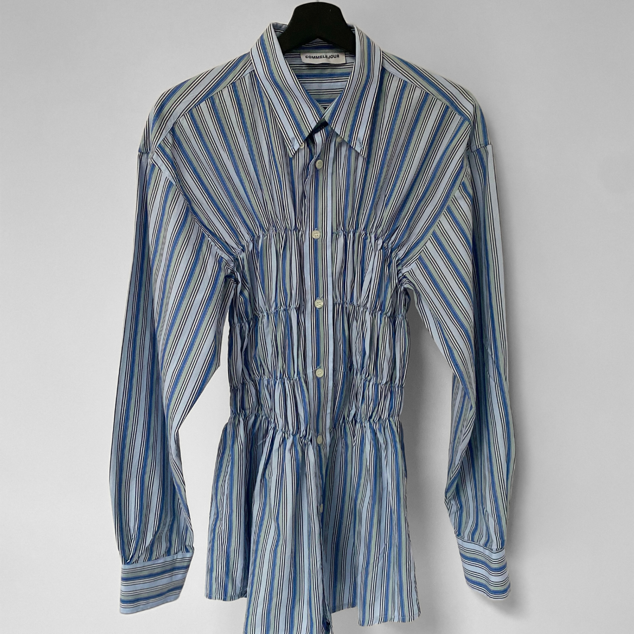 Chemise upcyclée smockée - COMMELEJOUR