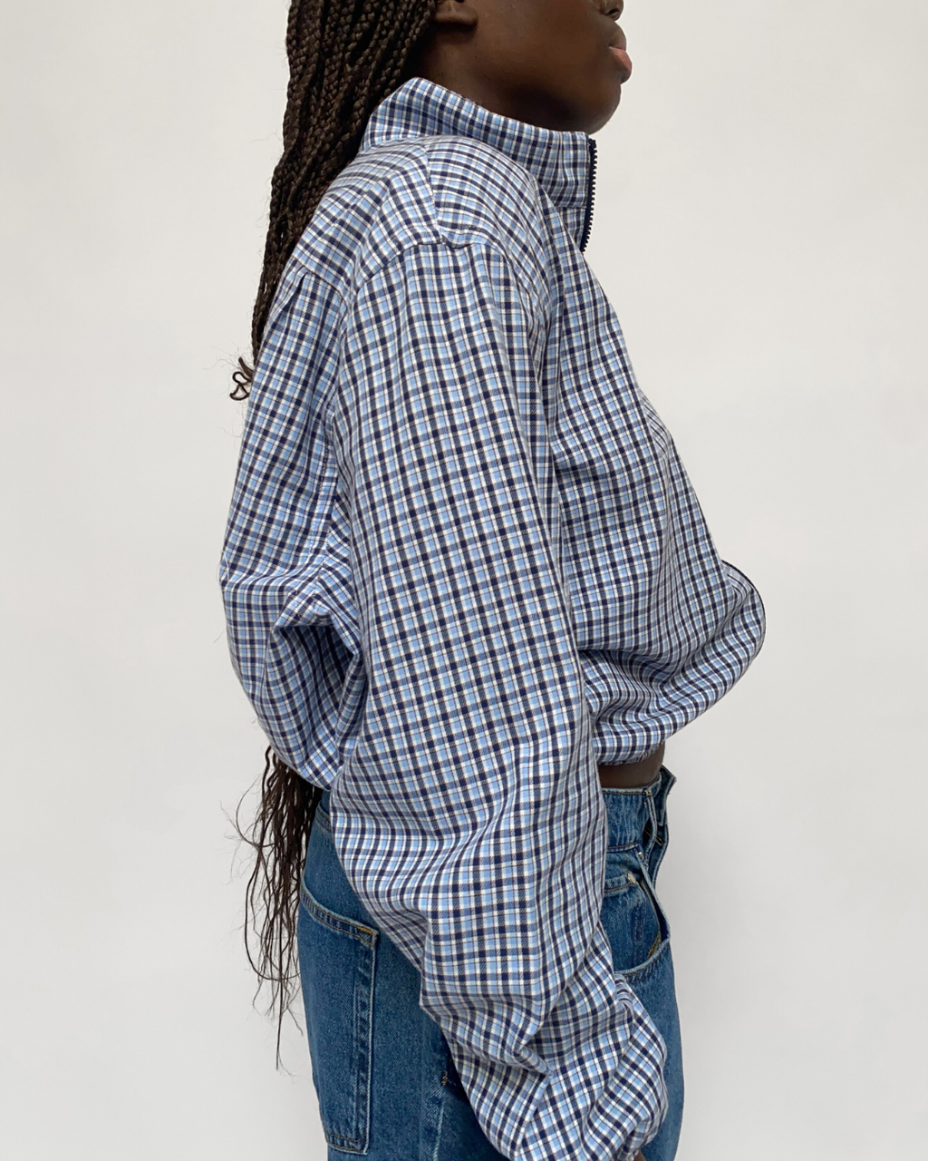 Chemise Bomber  - Bleu - S