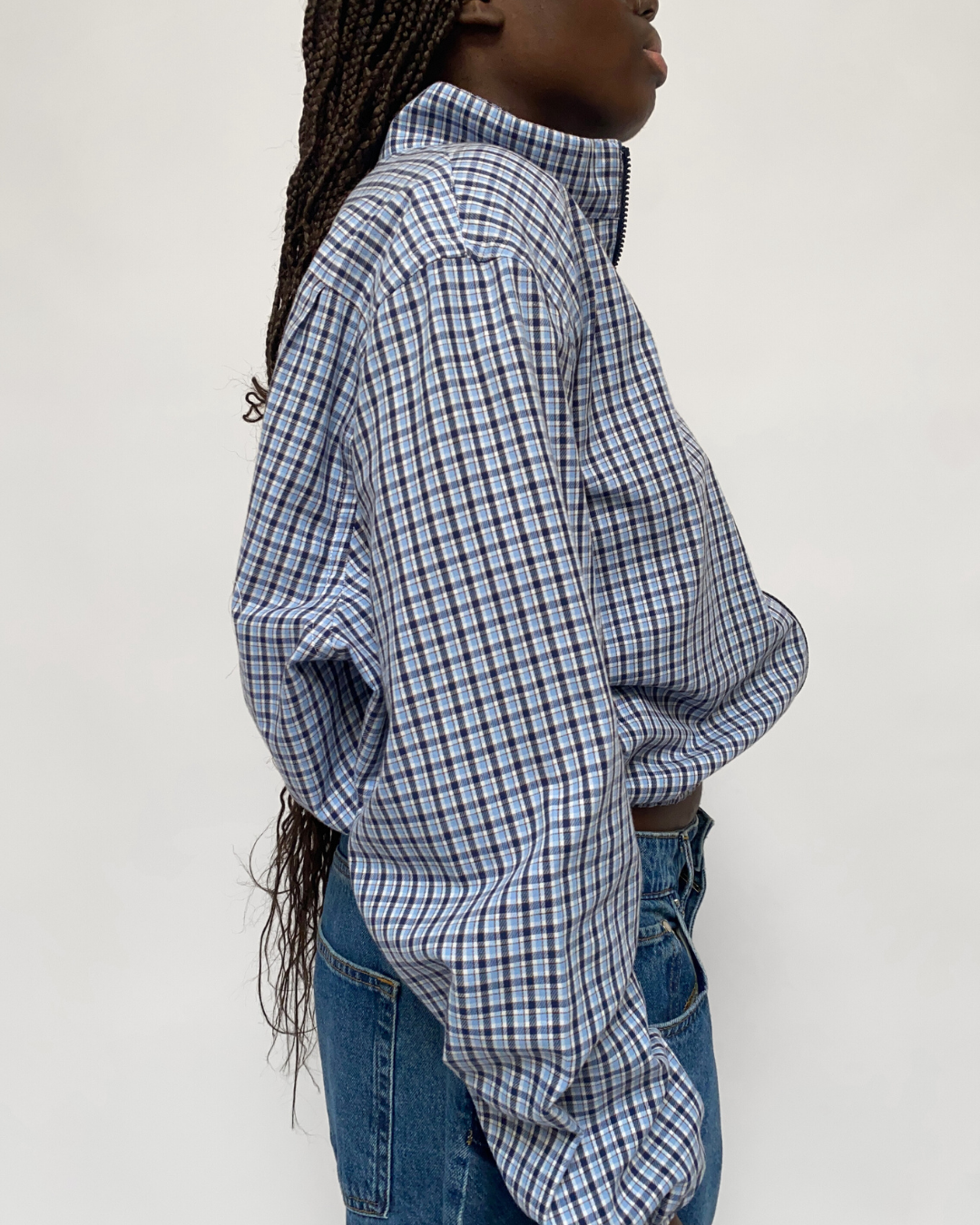 Chemise Bomber  - Bleu - S