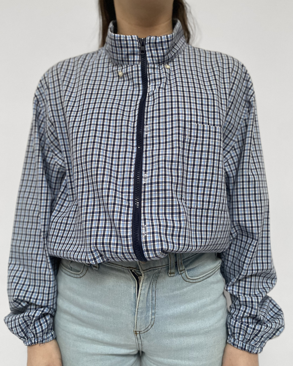 Chemise Bomber  - Bleu - S