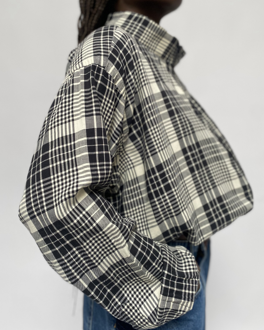 Chemise Bomber - Noir et blanc  (M-L)