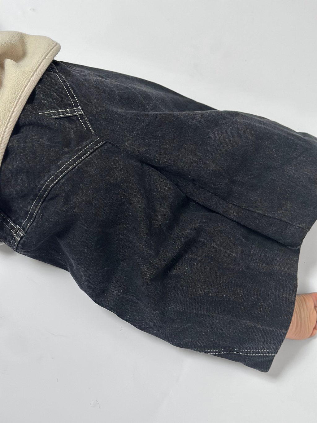 Pantalon enfant oversize upcyclé