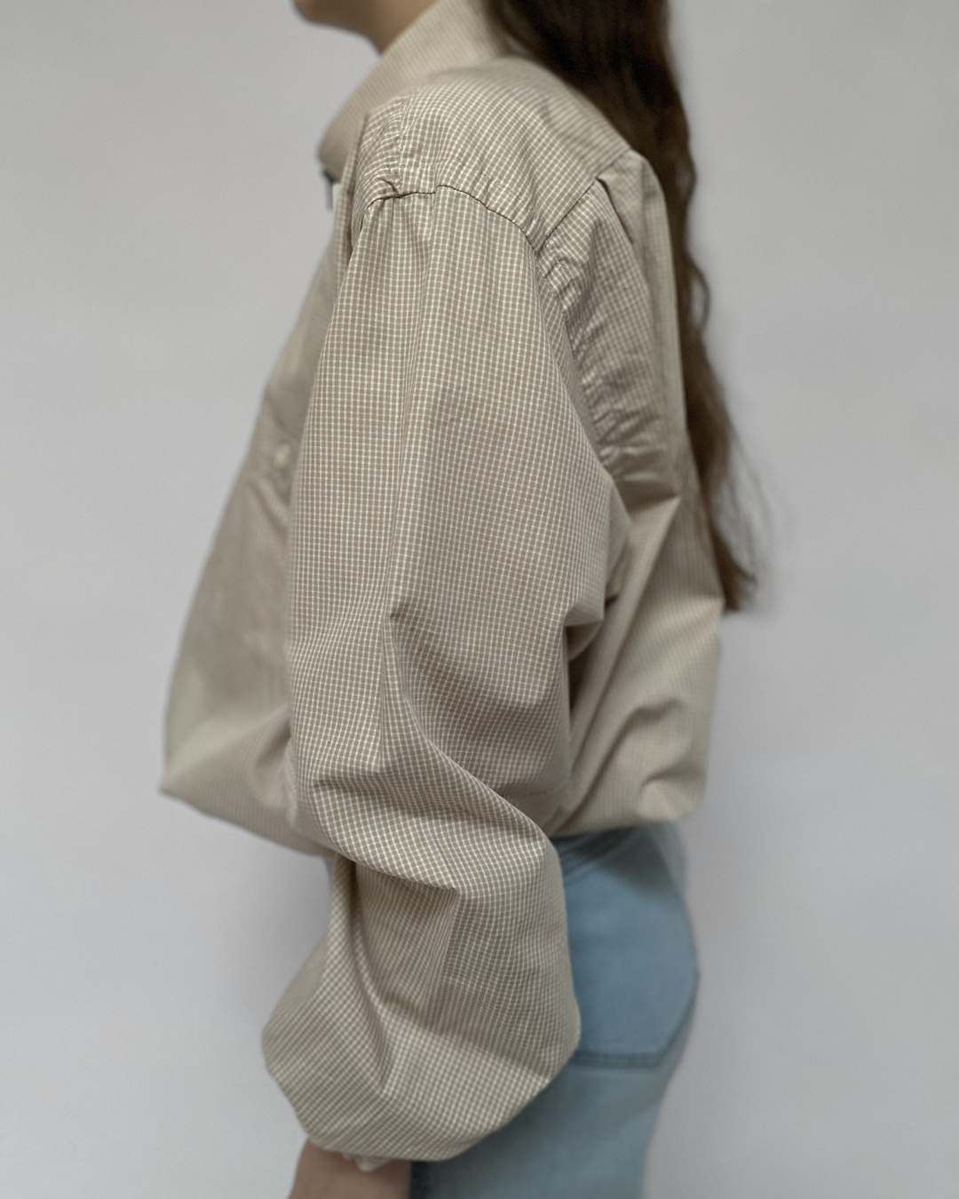 Chemise Bomber  - Beige claire (S-M)