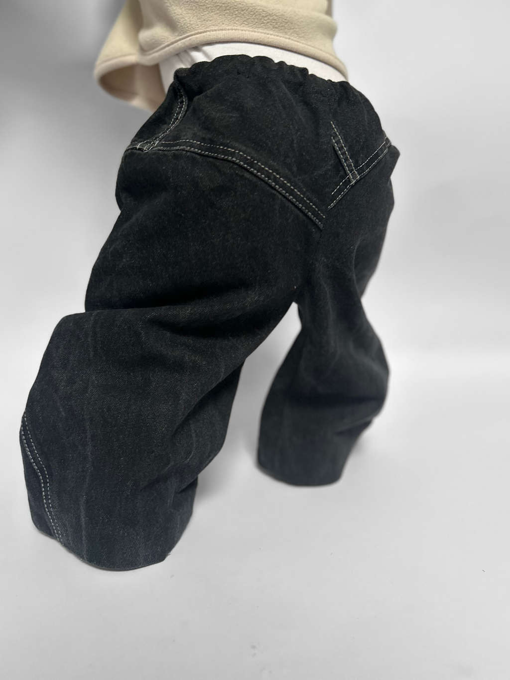 Pantalon enfant oversize upcyclé