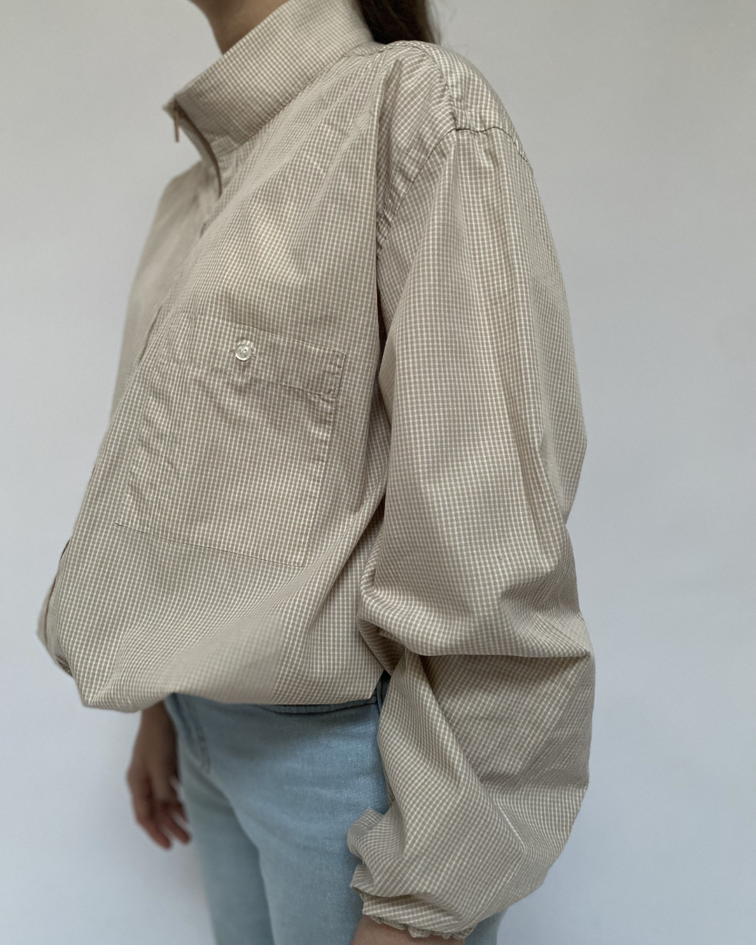 Chemise Bomber  - Beige claire (S-M)