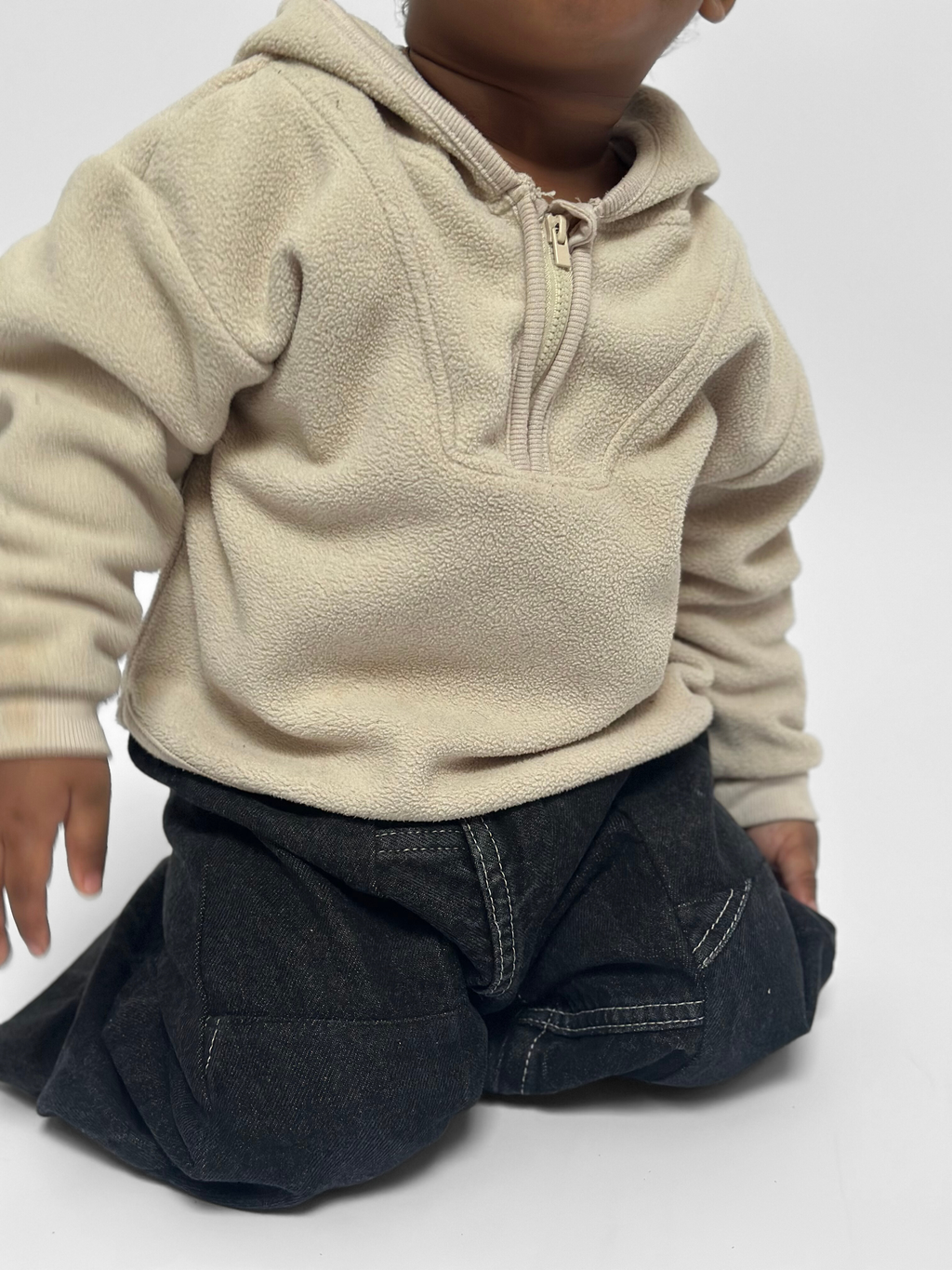 Pantalon enfant oversize upcyclé