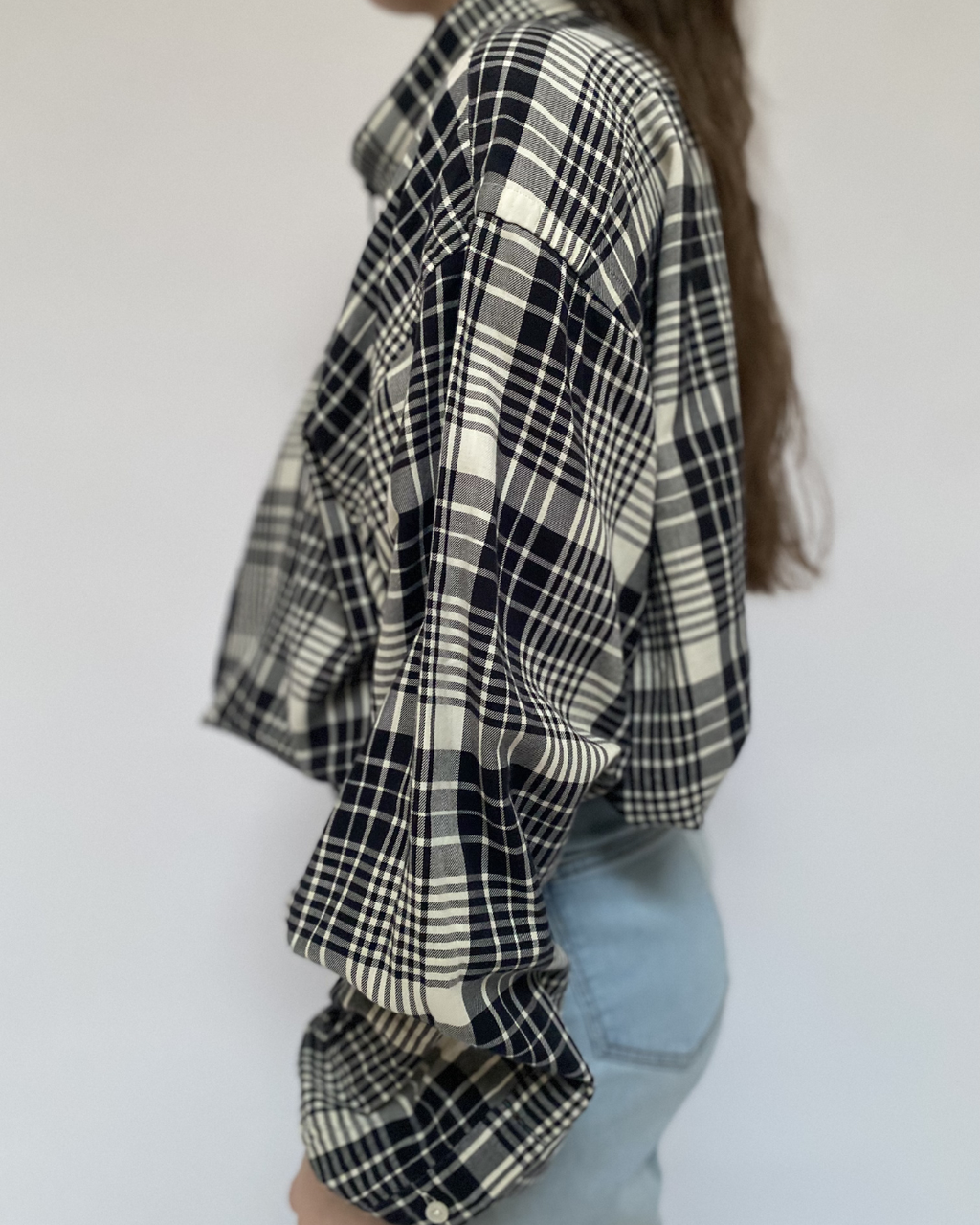 Chemise Bomber - Noir et blanc  (M-L)