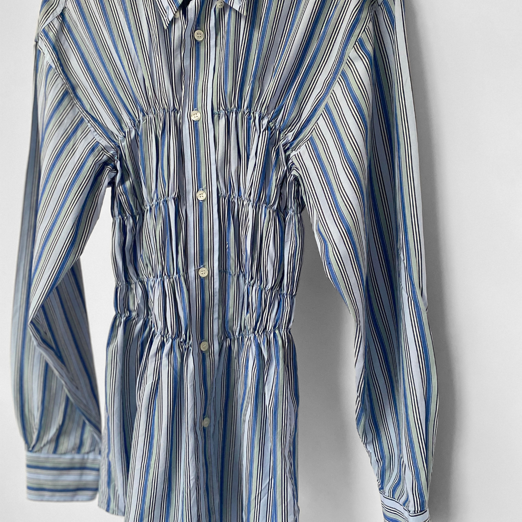 Chemise upcyclée smockée - COMMELEJOUR