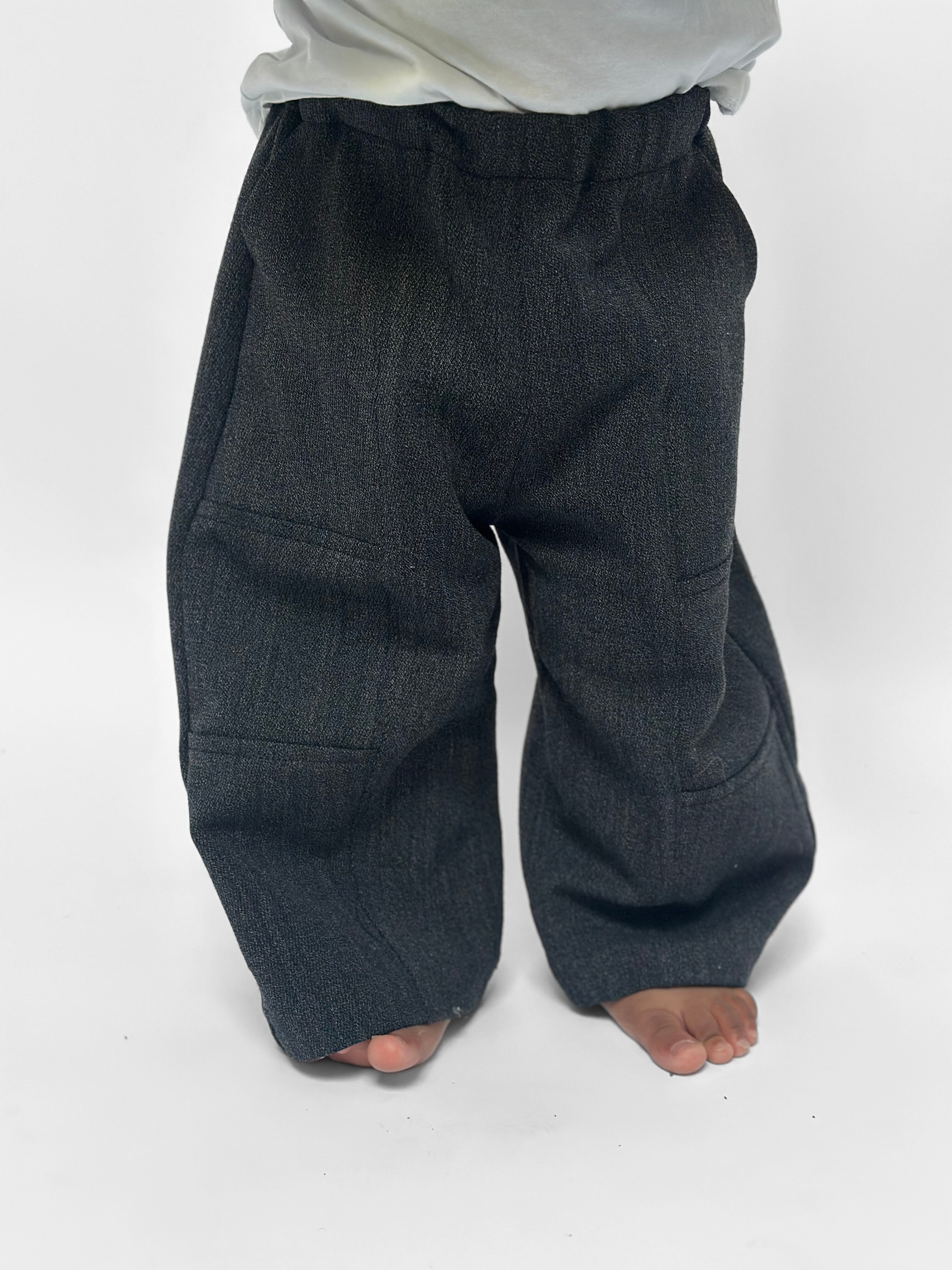 Pantalon enfant oversize upcyclé