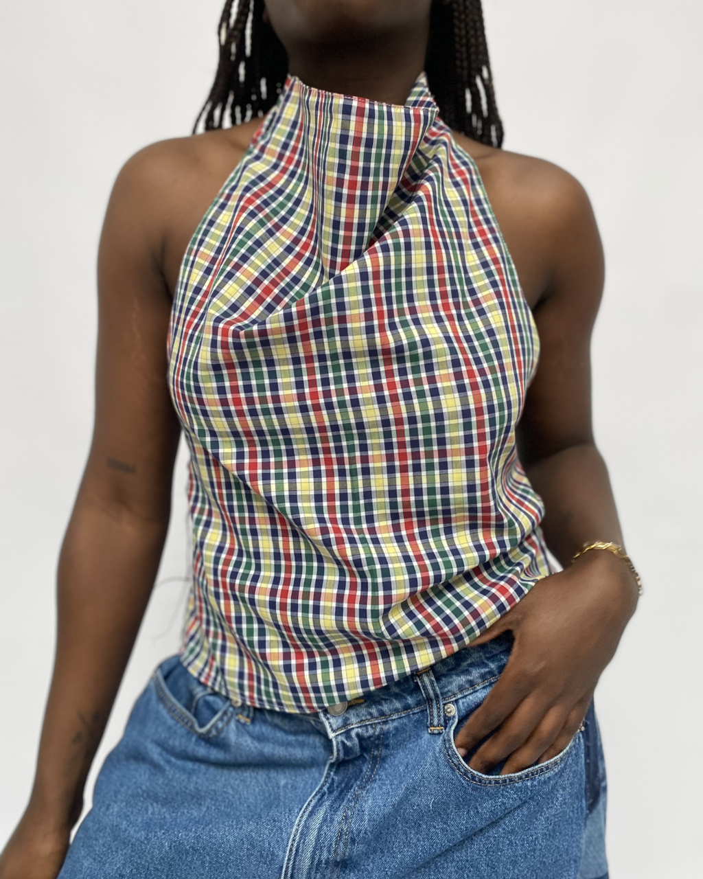 Top dos nus - Multicolor - S