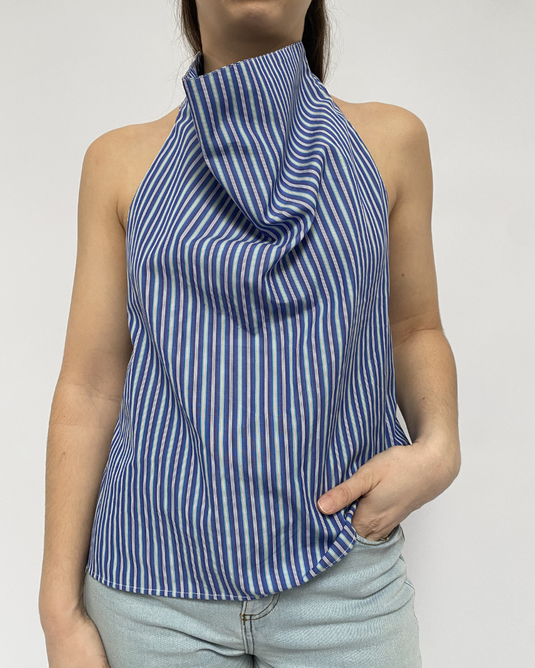 Top dos nu - Bleu - M