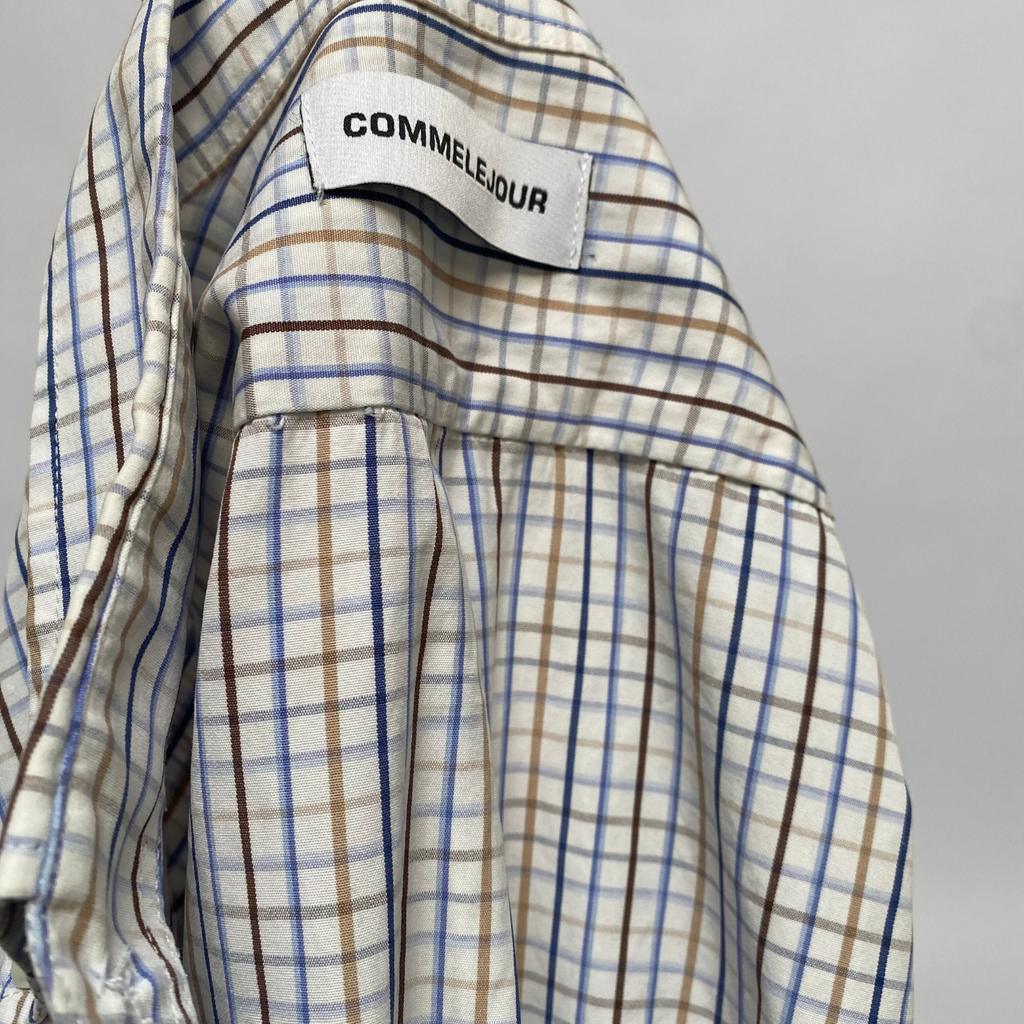 Chemise upcyclée smockée - COMMELEJOUR