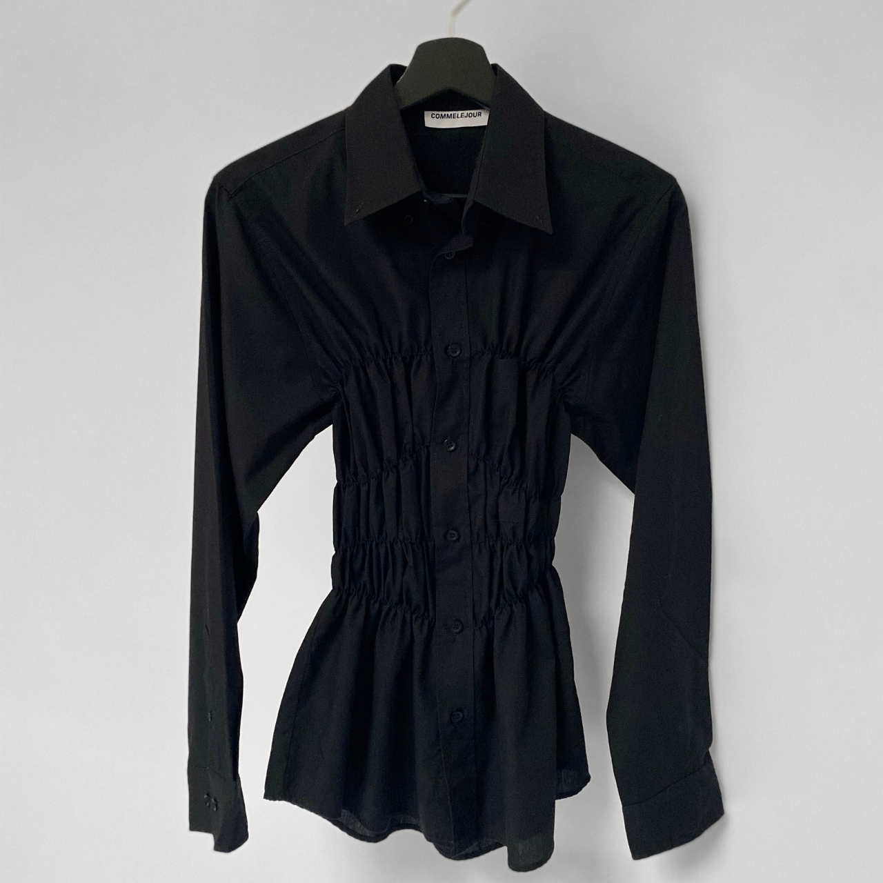 Chemise upcyclée smockée - COMMELEJOUR