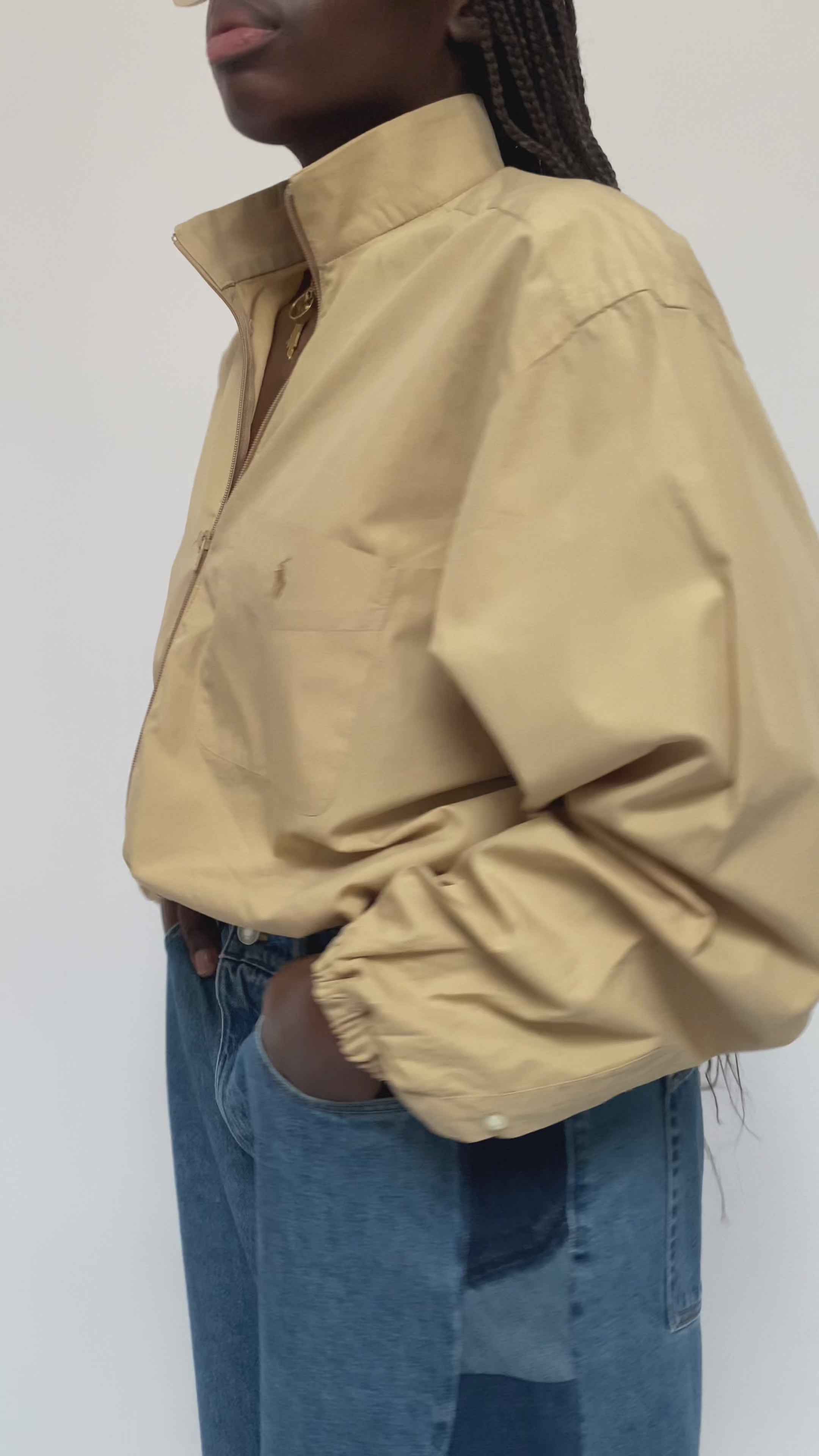 Chemise Bomber  - Beige (M-L)